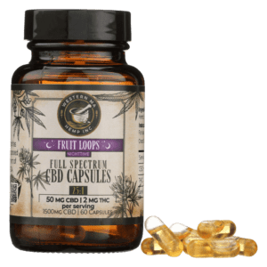 Nighttime CBD Capsules - 60ct. (1500mg)